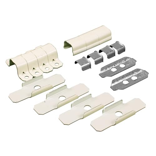 Legrand Wiremold 500 Series Metal Raceway Accessory Pack, Ivory 1 Pack
