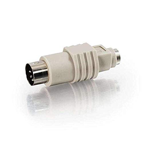 C2G 02475 PS/2 Female to AT Male Keyboard Adapter, Beige