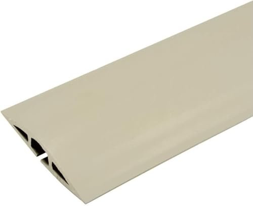 Legrand Wiremold Cord Cover, Ivory Cable Concealer Kit for Wall-Mounted TV, 15 ft Cord Management Channel to Hide Cables and