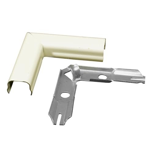Legrand Wiremold 500 Series Metal Raceway Flat Elbow, Ivory 1 Pack
