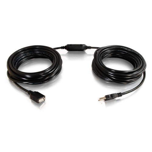 C2G/Cables to Go 38988 25-Feet USB A Male to Female Active Extension Cable